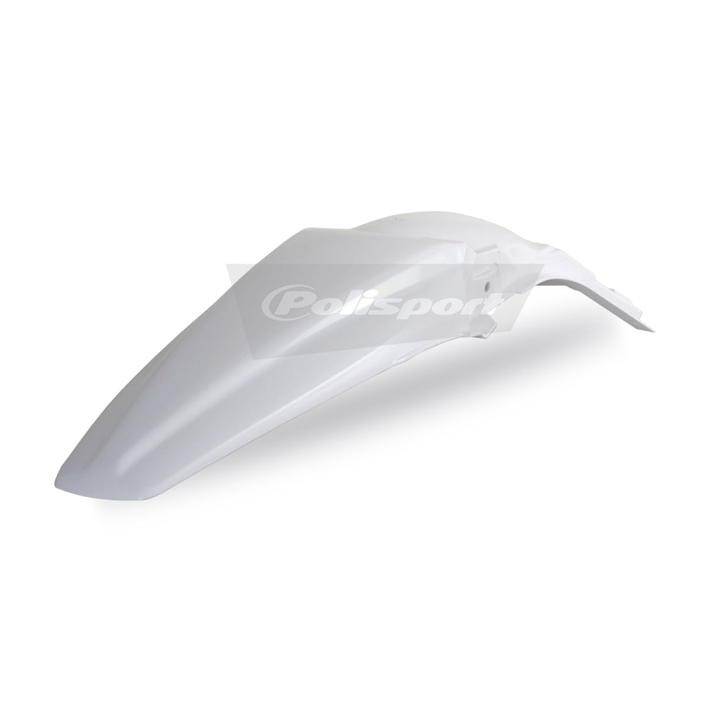 Polisport Plastic White Rear Fender For Kawasaki KX 250F 2009-2012 Motocross Enduro